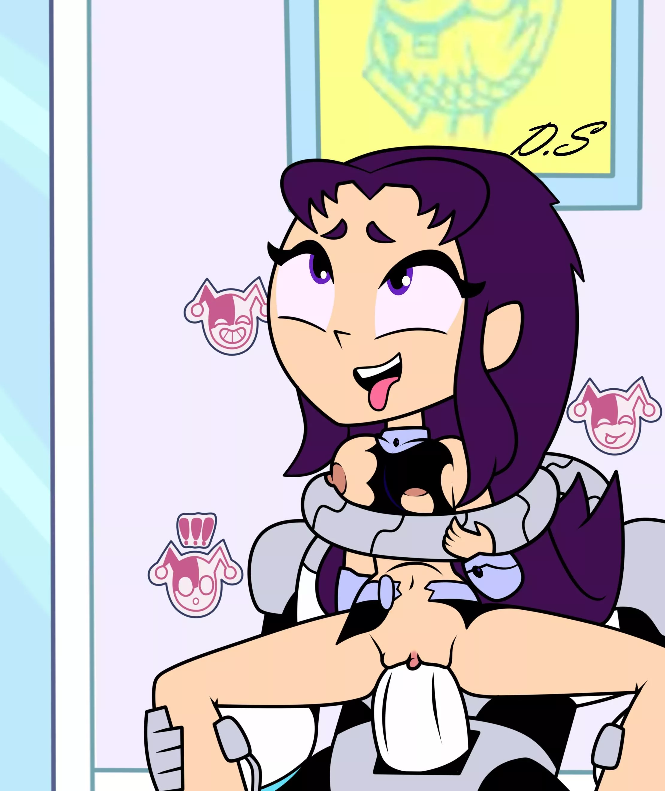 Blackfire got Creampied (Deltashadow) [Teen titans GO!]