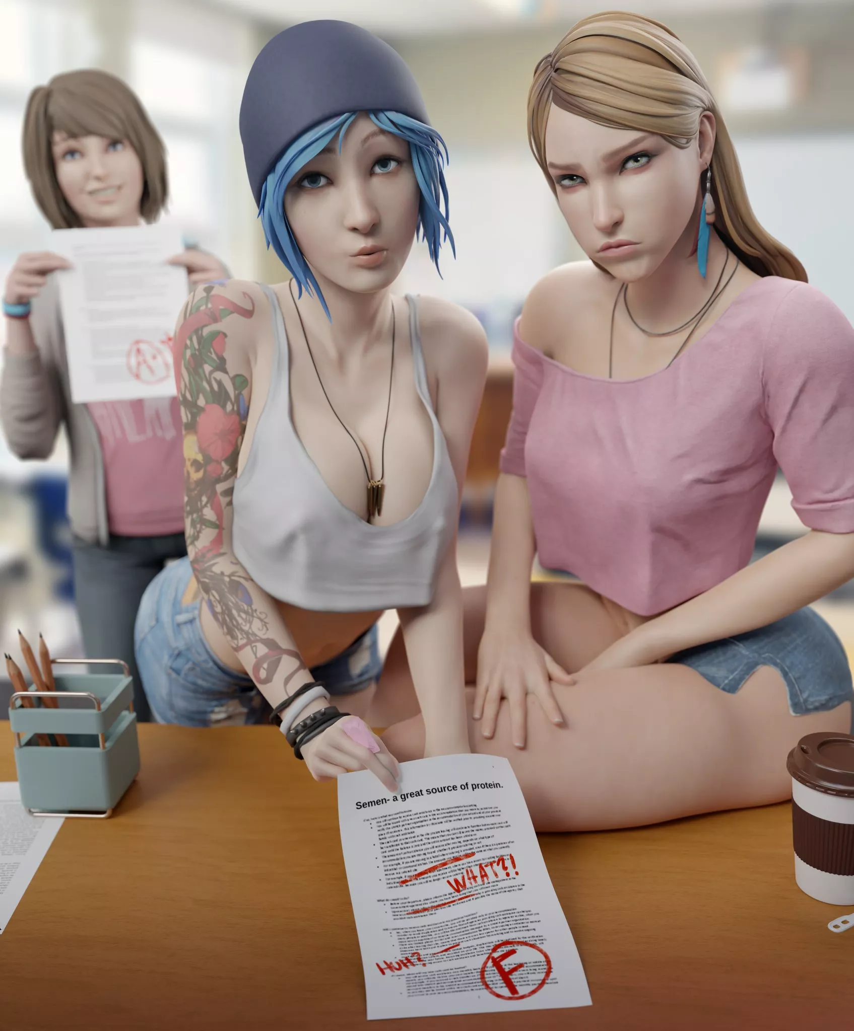 Chloe, Rachel, and Max - 