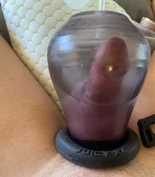 Close to a monster tube. Little smaller