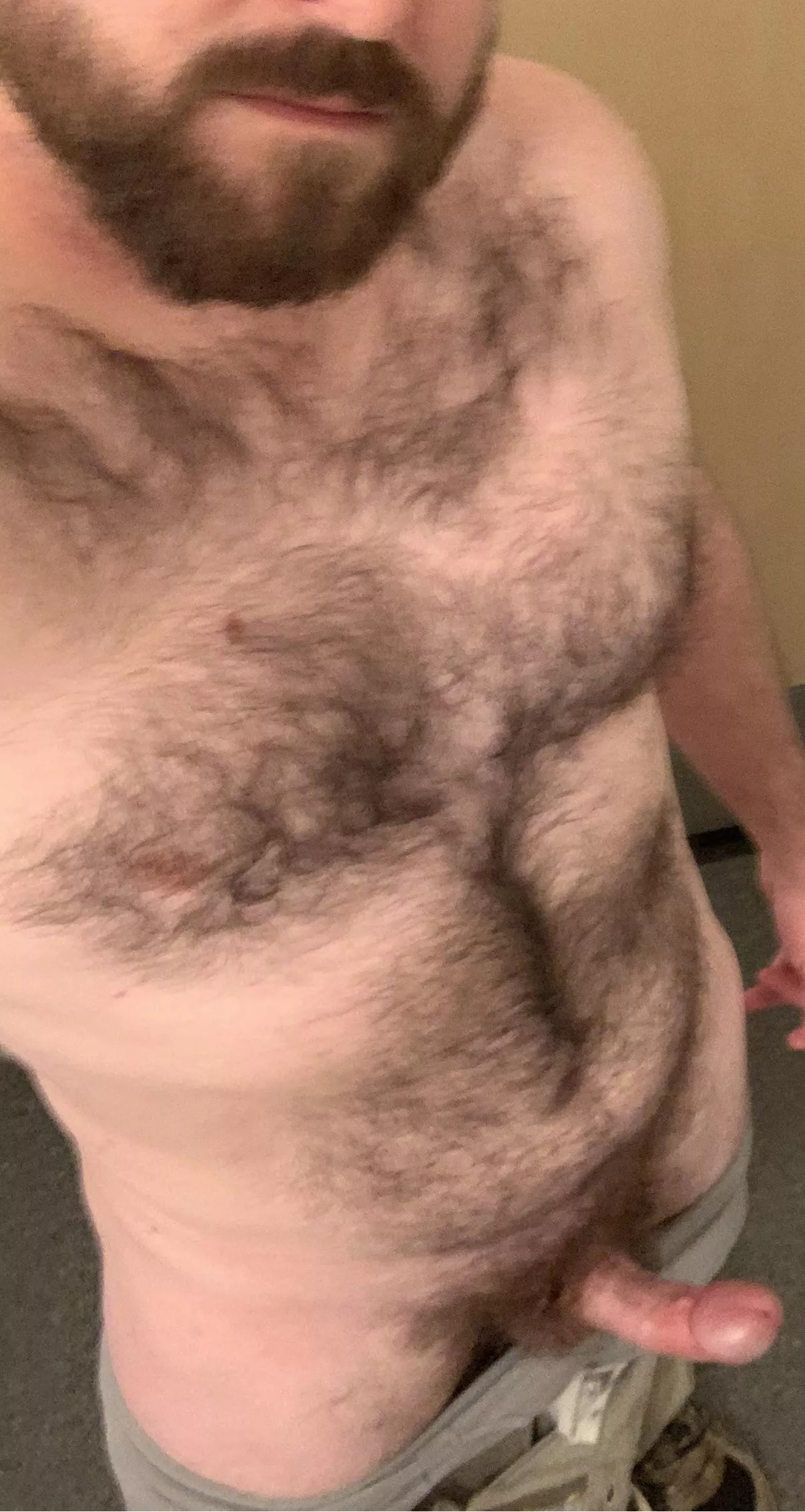 Hard as a rock this morning