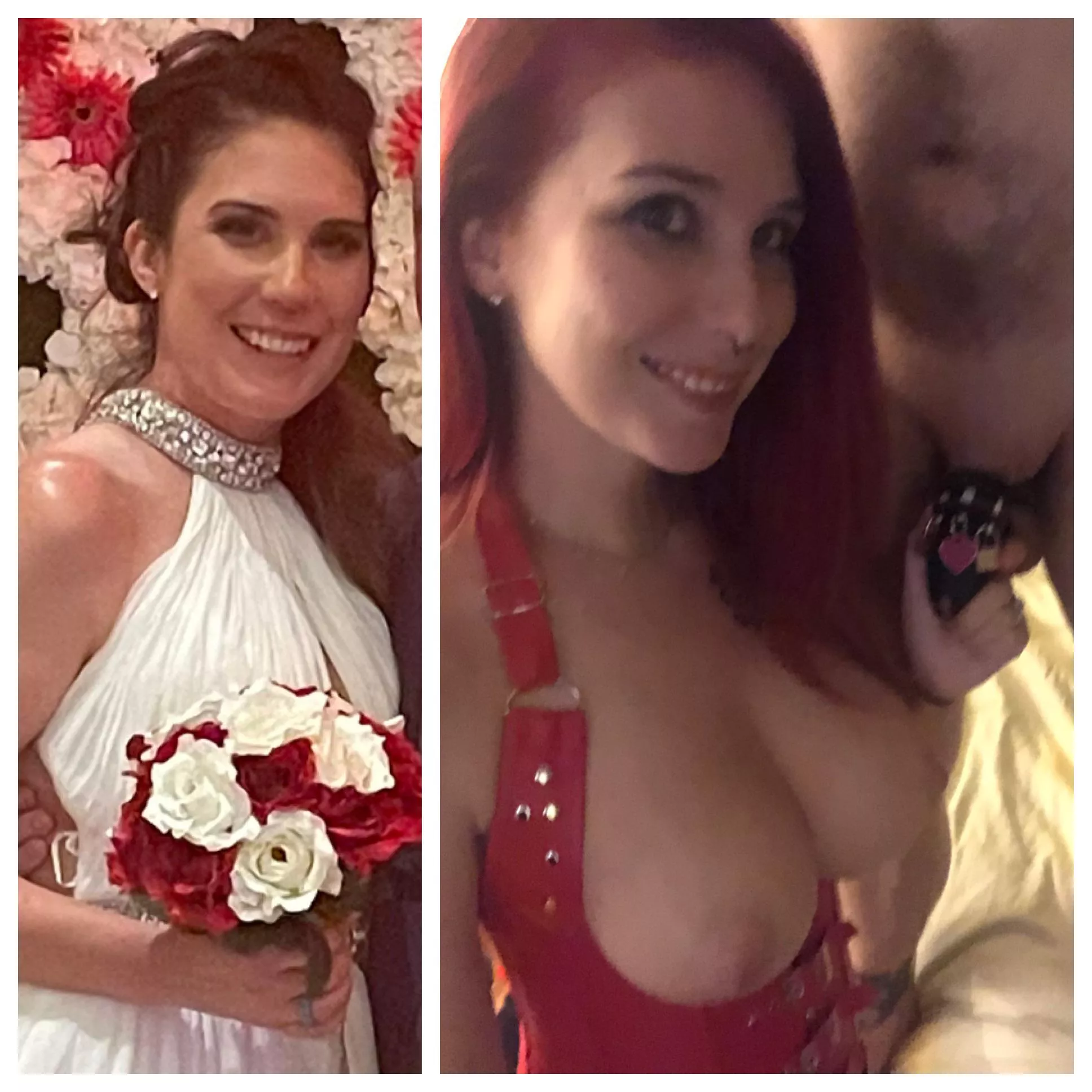 He put a ring on my finger, I put a cage on his cock.