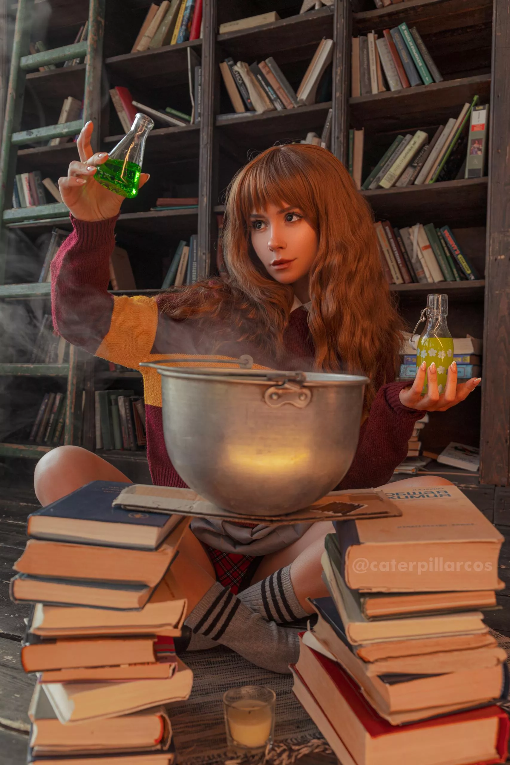 Hermione Harry Potter by Caterpillarcos