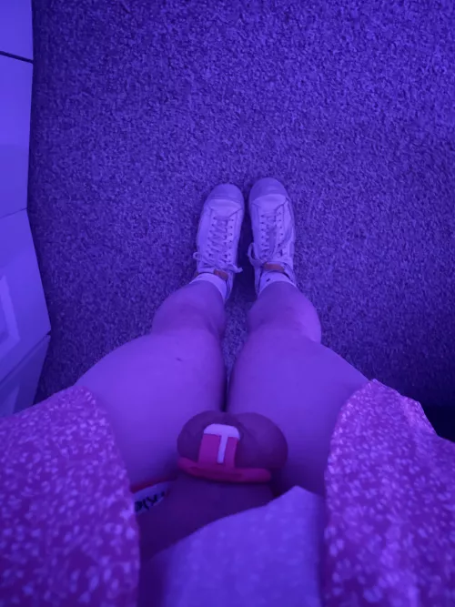 Hightop sneakers and a sundress are sissy’s best friend