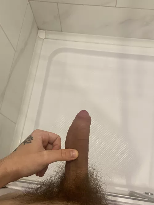 I want to take a shower and fuck you there