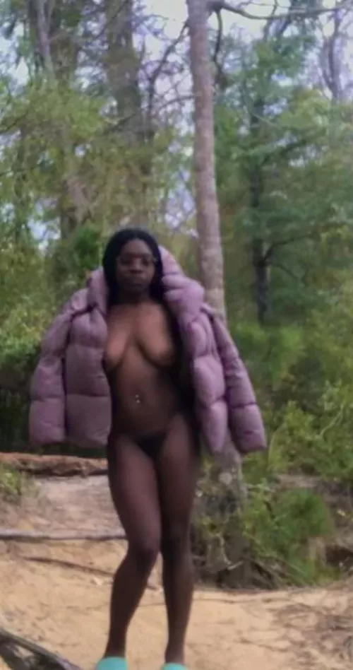 Just hanging out in the woods