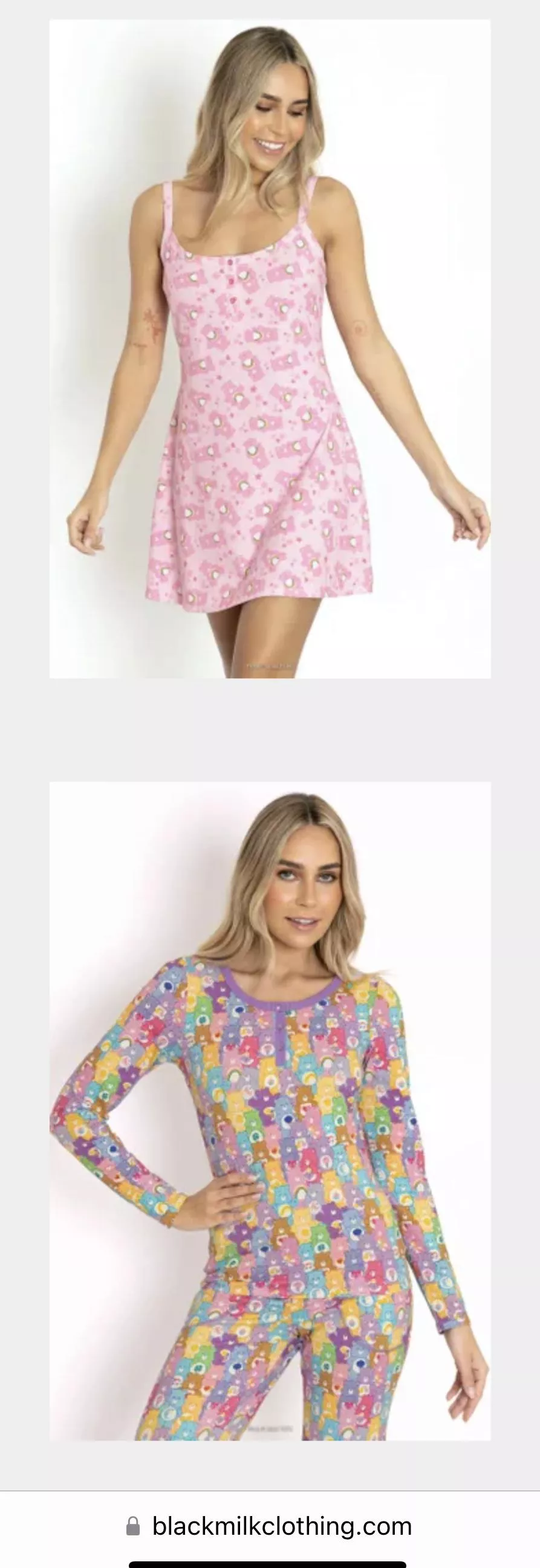 Just ordered these Care Bear items from Black Milk. I am so excited. That is all.