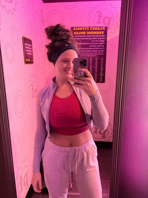 Love the high after a workout!