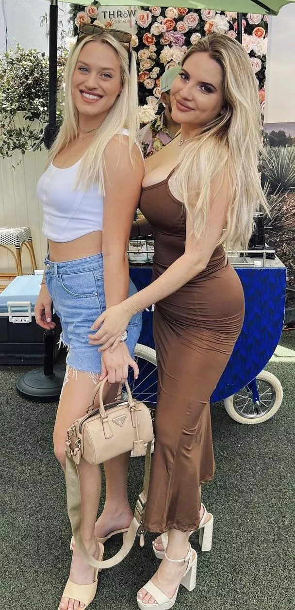 Must feel good all squished up against her back