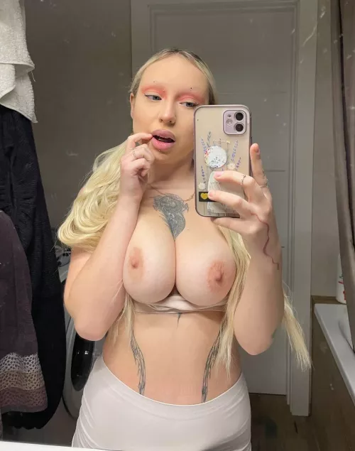 My boobs are so big that the top can't hold them