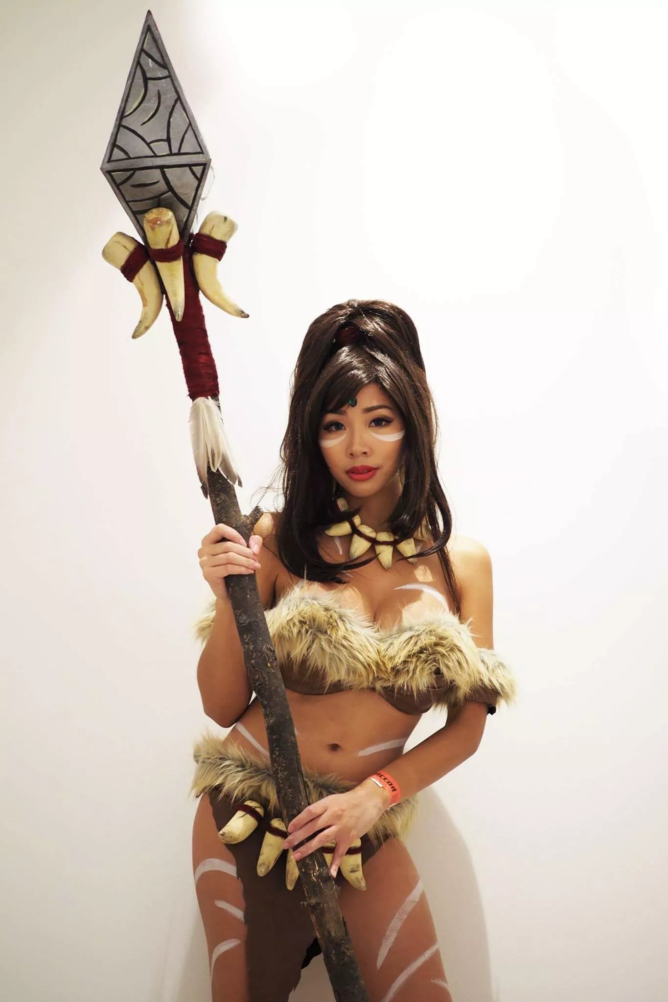 Nidalee from League of Legends by Queeniebunny