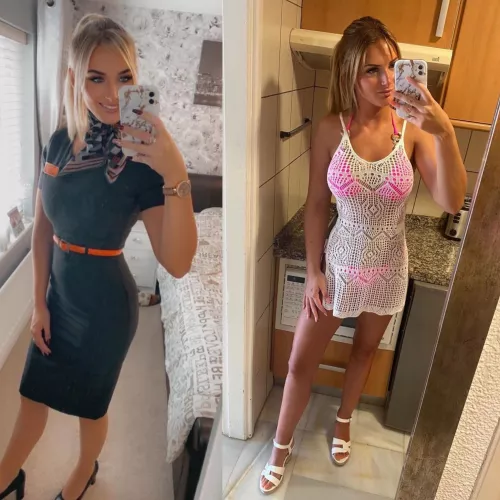 Orange or pink?