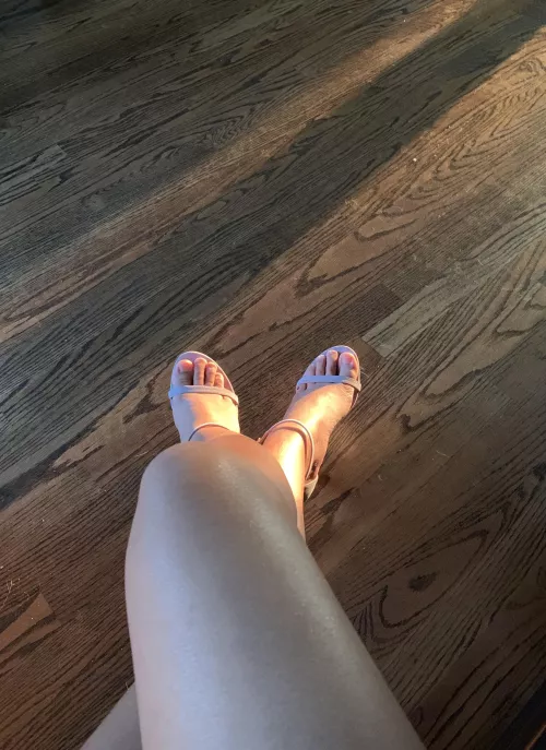 Sunset and Stuart Weitzmans