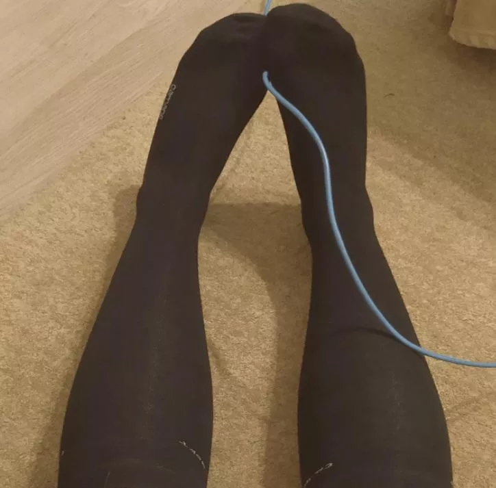 Sweet socks after morning gymnastic 🦶🏼