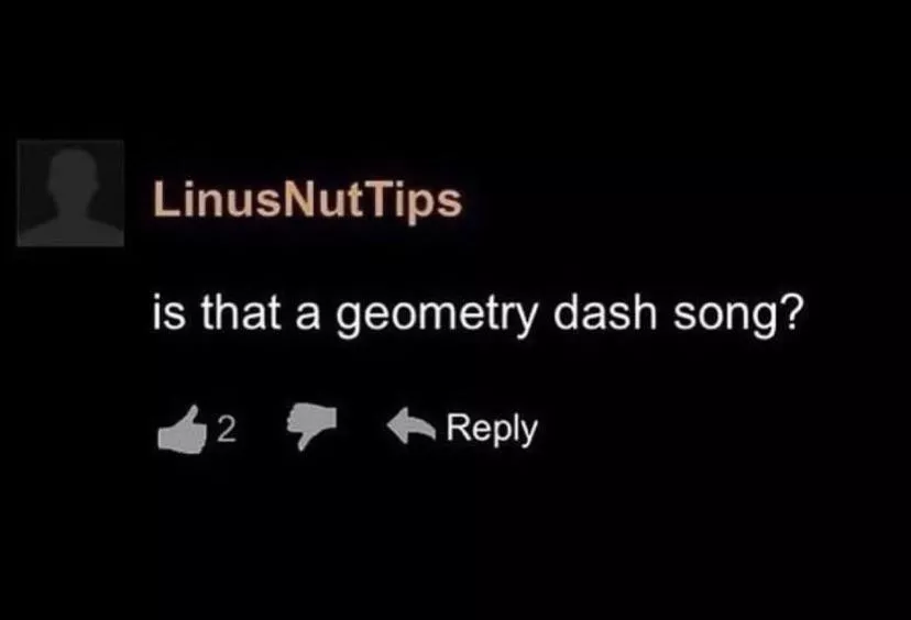 The name and the comment 💀