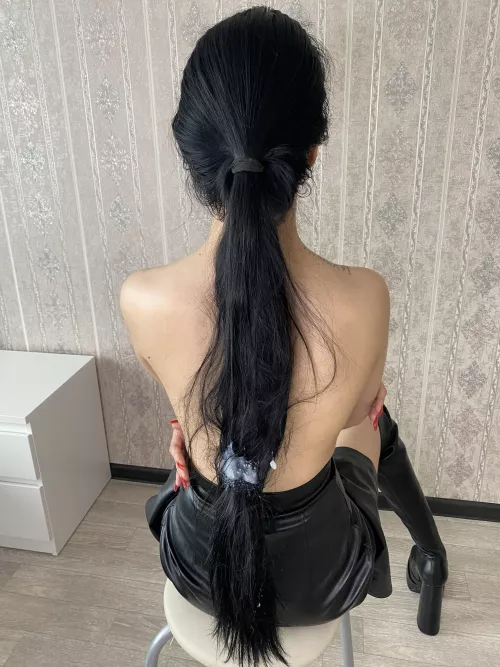 There's nothing like a sperm mask for your hair