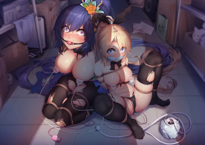 Tied up and scared(RAYLESS)