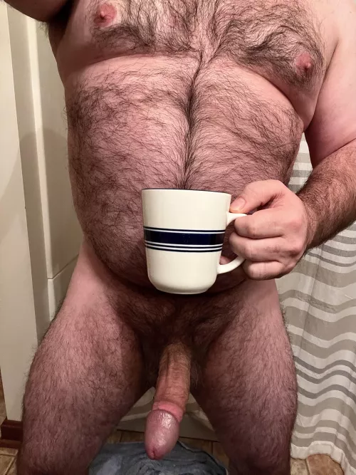 Want to join me for a warm wet time? I’ll provide plenty of…coffee. Happy Monday!