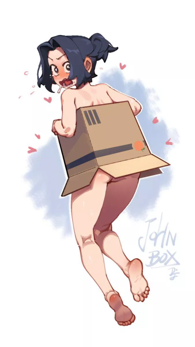 Wearing a box