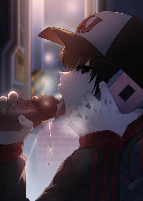 When his gf calls him during to know why he is still not back