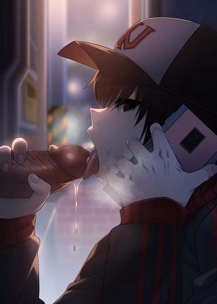 When his gf calls him during to know why he is still not back