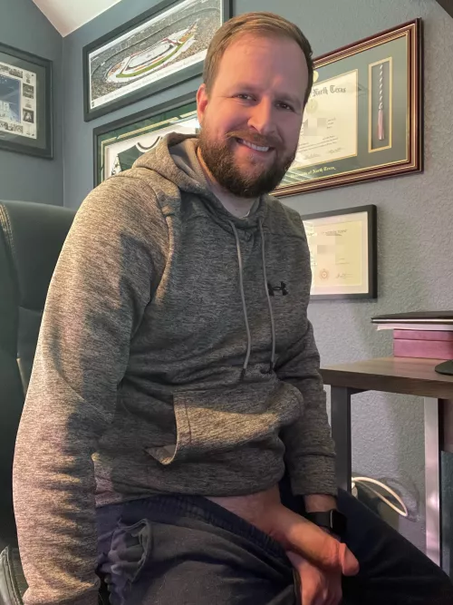 Working from home has its perks