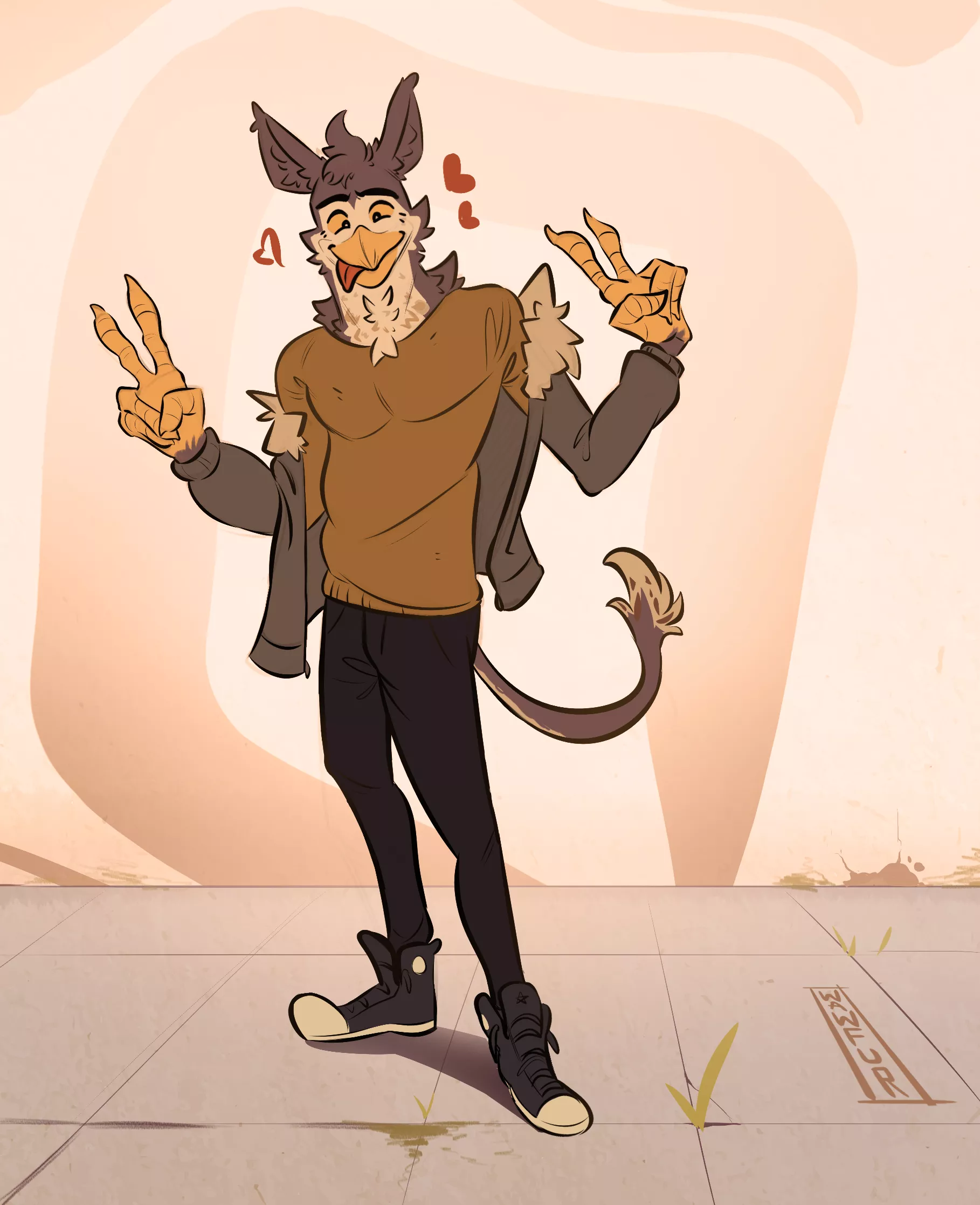 $25 comm for my favorite Gryphon boy Umabel! (art by me - Twitter/FA -> @wawfur )