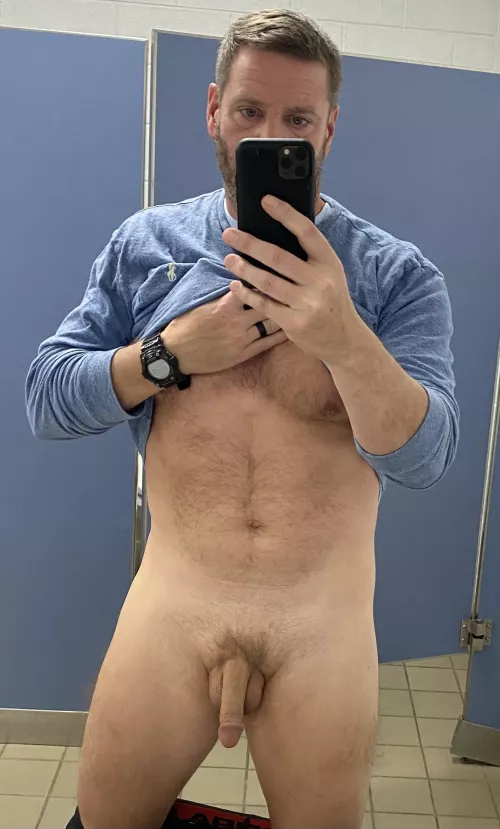 (54), taking a break at work