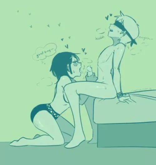 aah~ aah~ your mouth feels so good~