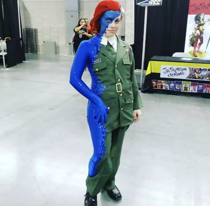 Amazing Mystique Cosplay