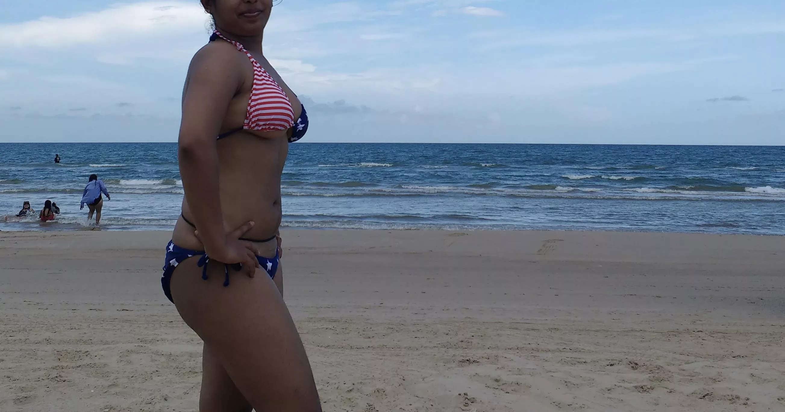 At the beach 🏝️