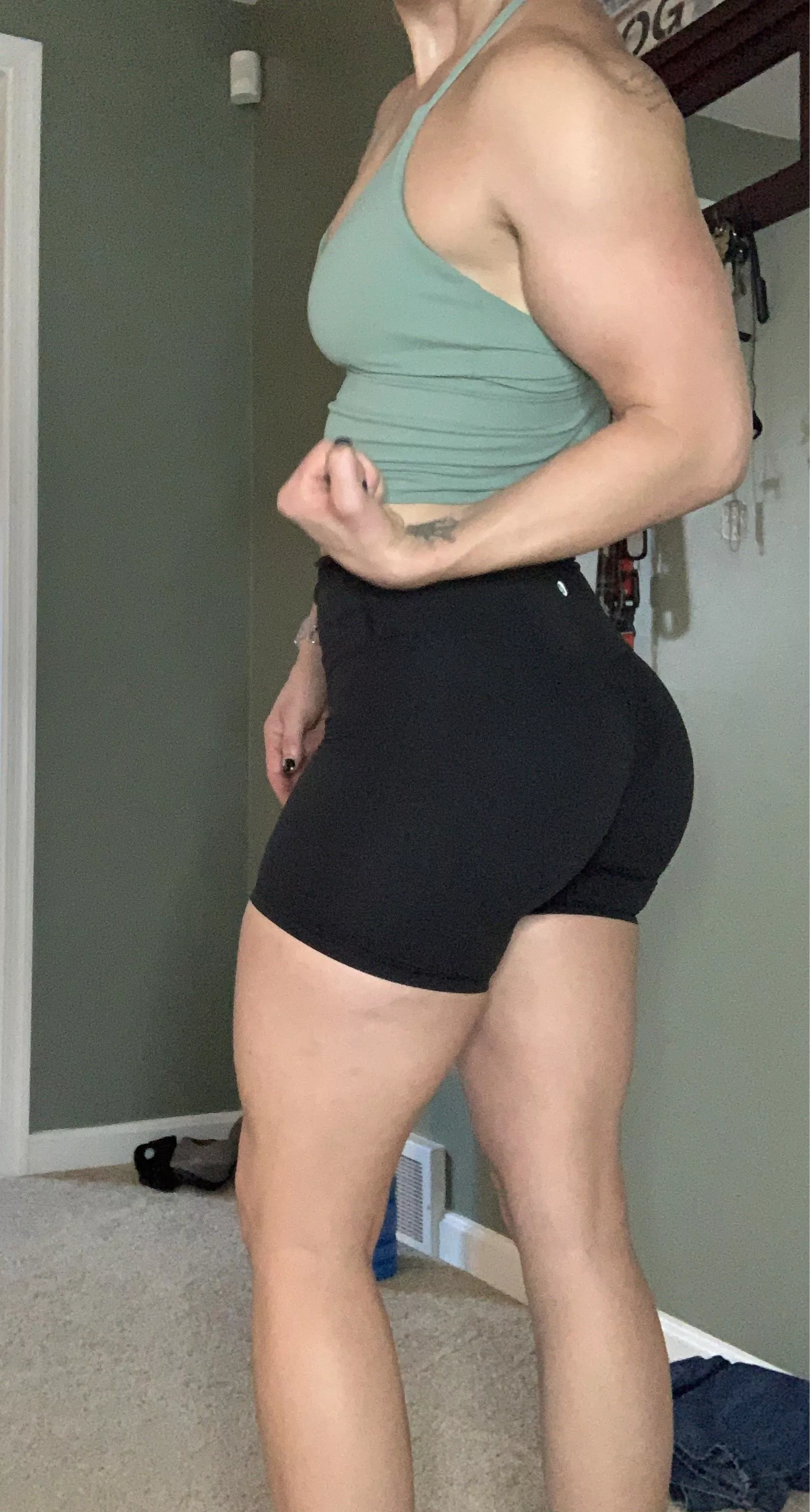 Booty so juicy in these shorts