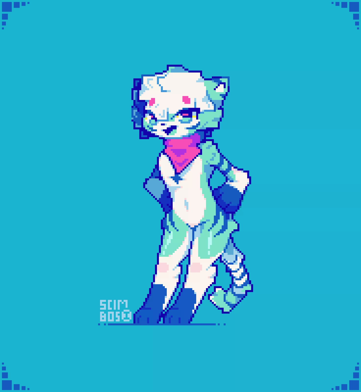 commission done for plushcercius on twitter