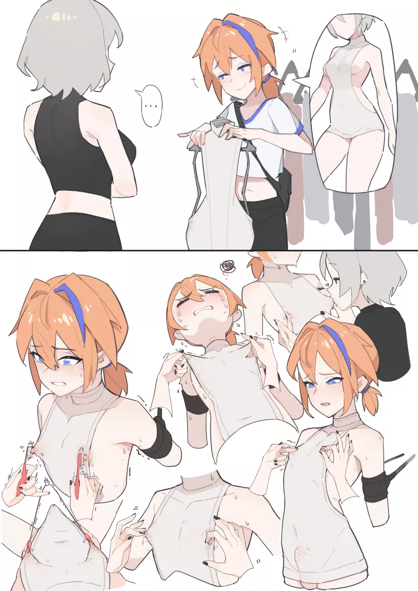 Don’t play with my nipples or I’ll get hard