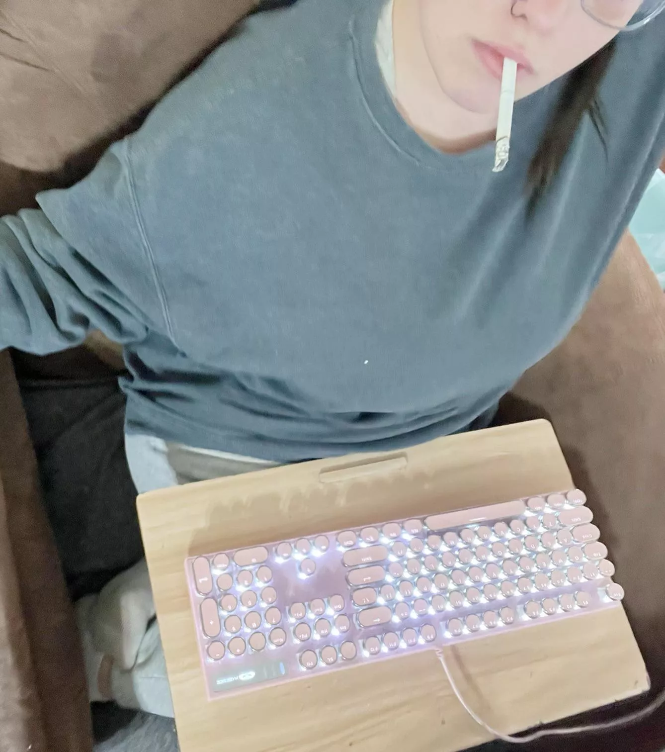 Dropping in during my smoke break~✌️