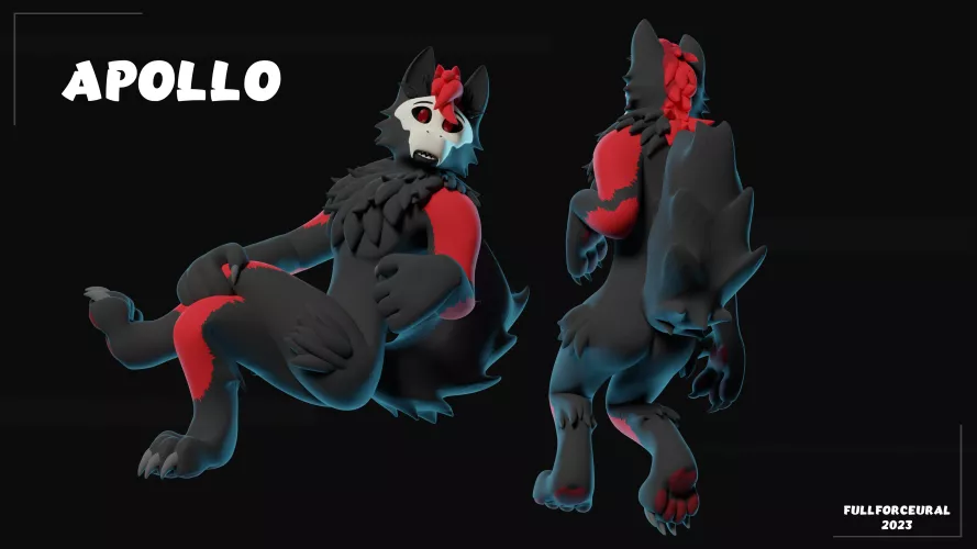 Finished Raffle model for Apollo