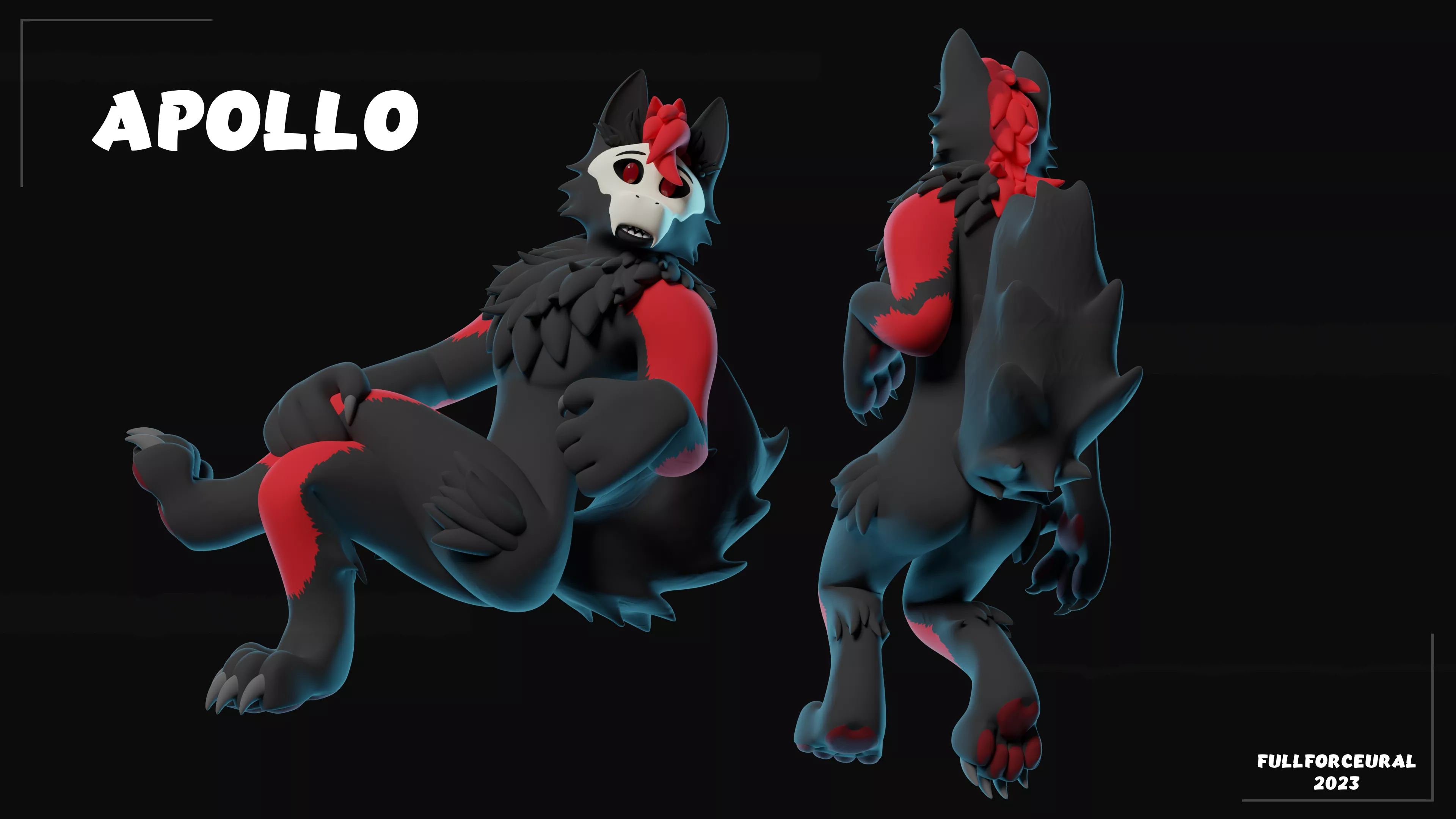 Finished Raffle model for Apollo