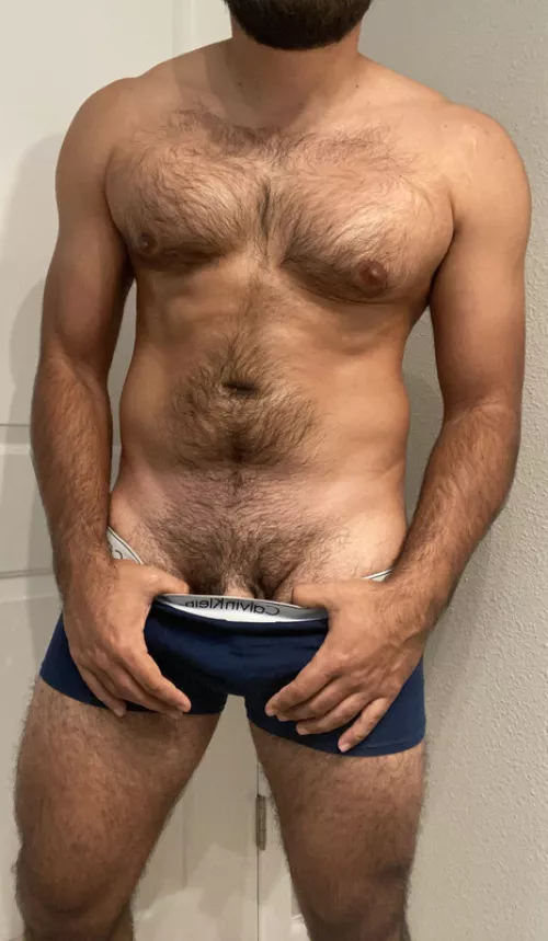 Getting ready to relax