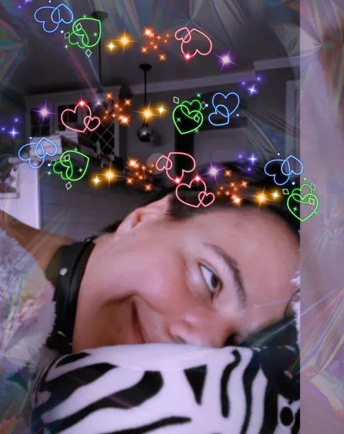 gotta love that blissful orgasm face when having a sexy cybersex moment with your partner