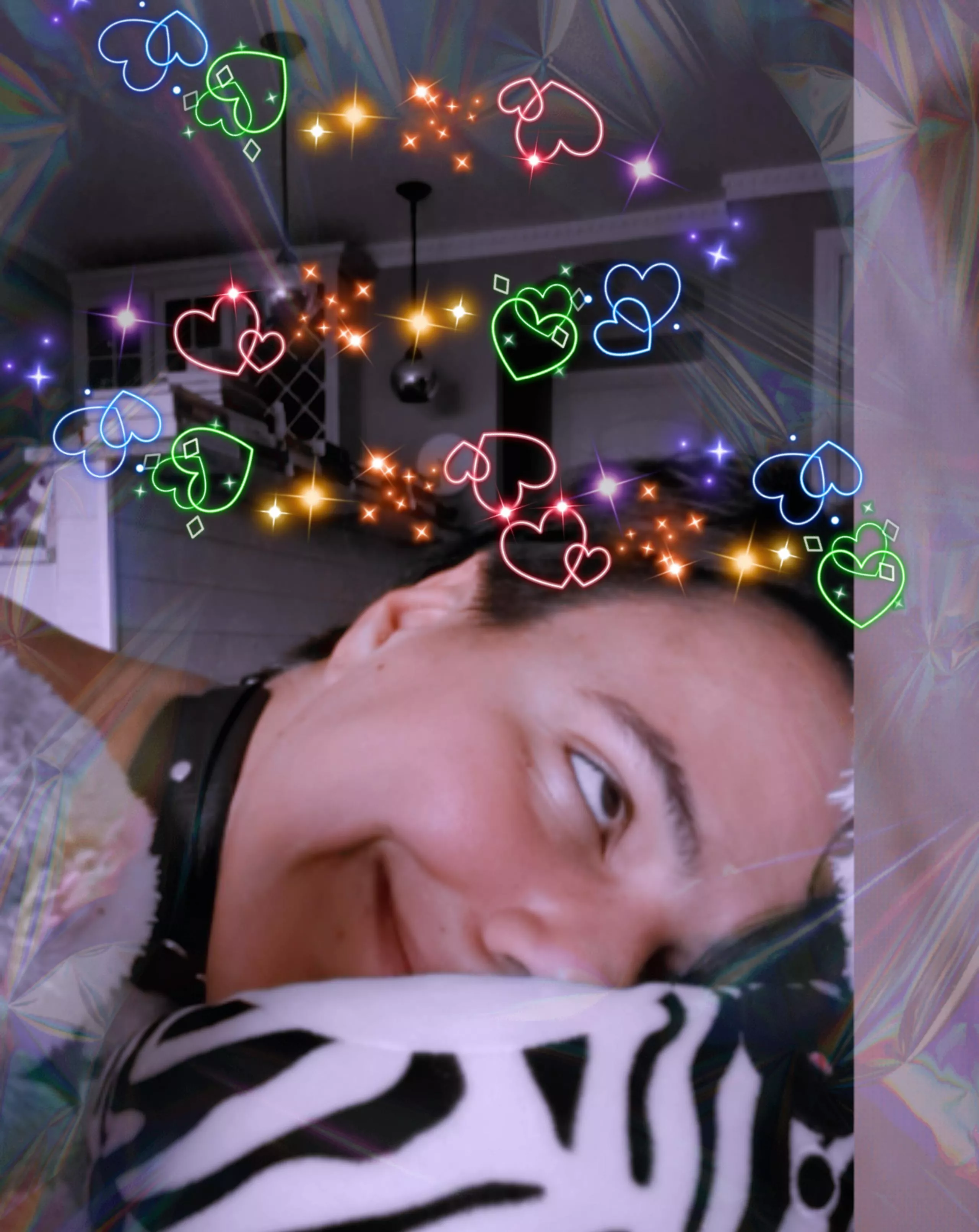 gotta love that blissful orgasm face when having a sexy cybersex moment with your partner