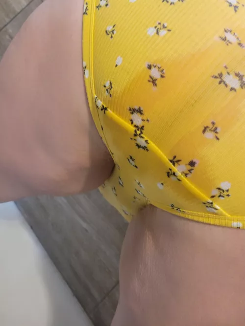 Had an accident in my new panties! 😳