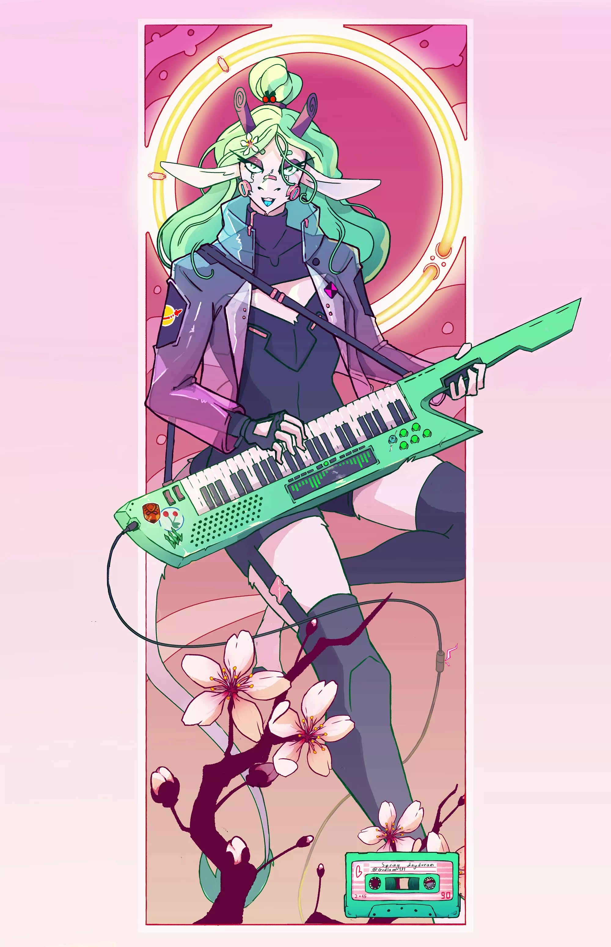 he's only somewhat good at keytar (by me)
