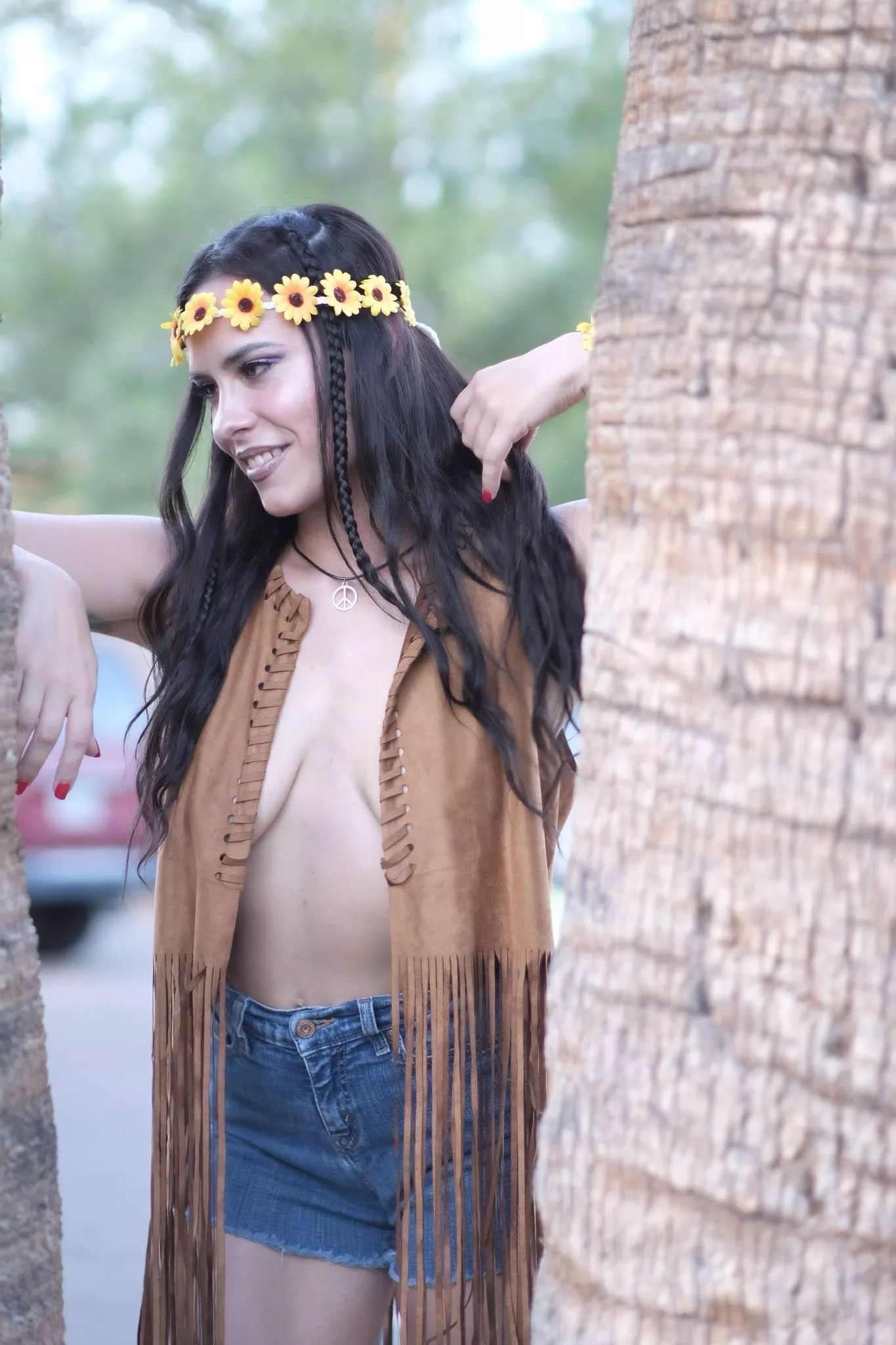 I like to show myself for strangers