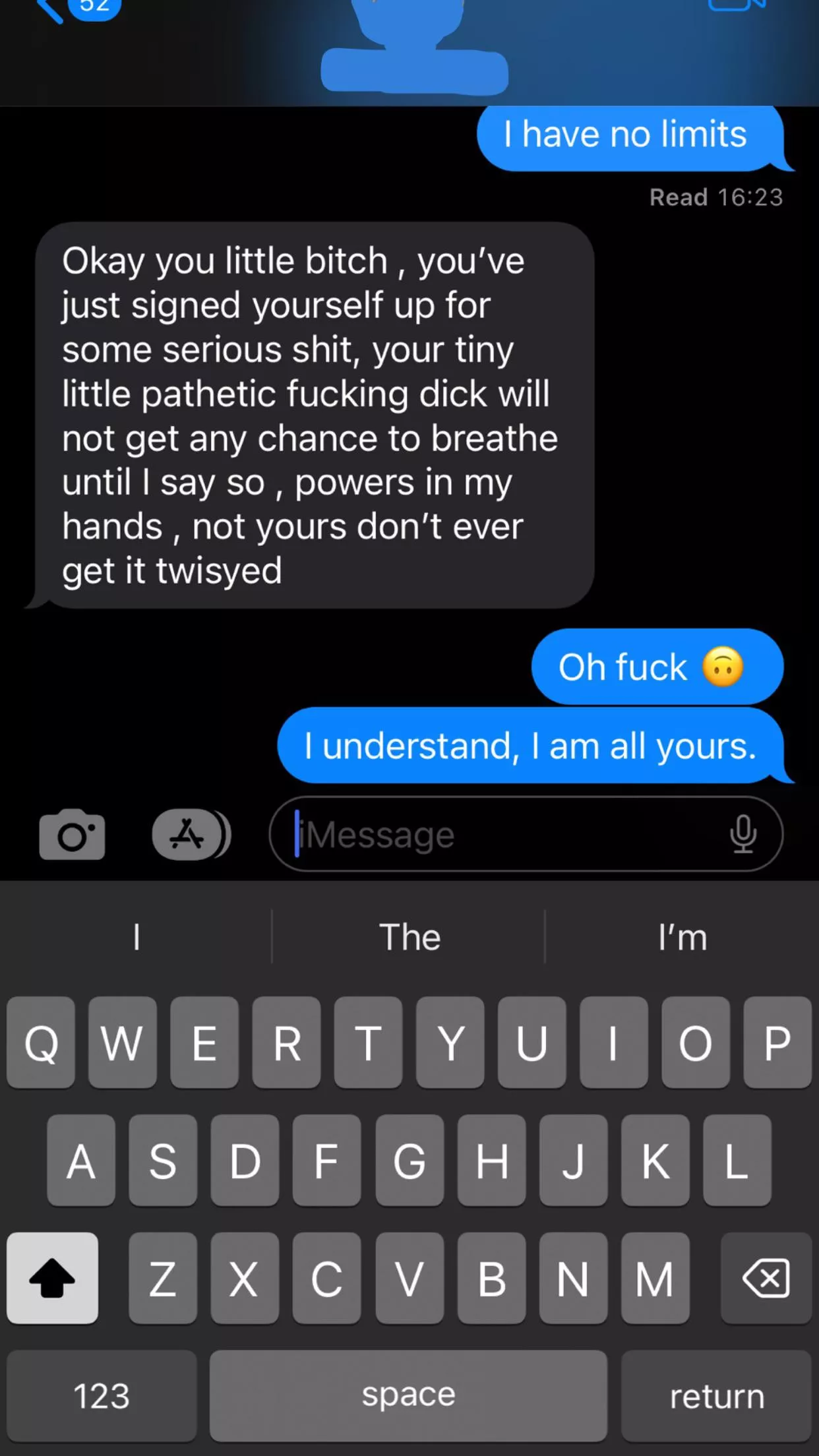 I think I fucked up..