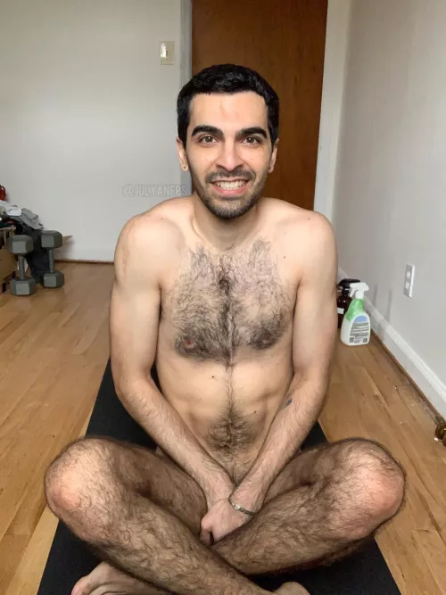 I think my legs might be the hairiest part of me