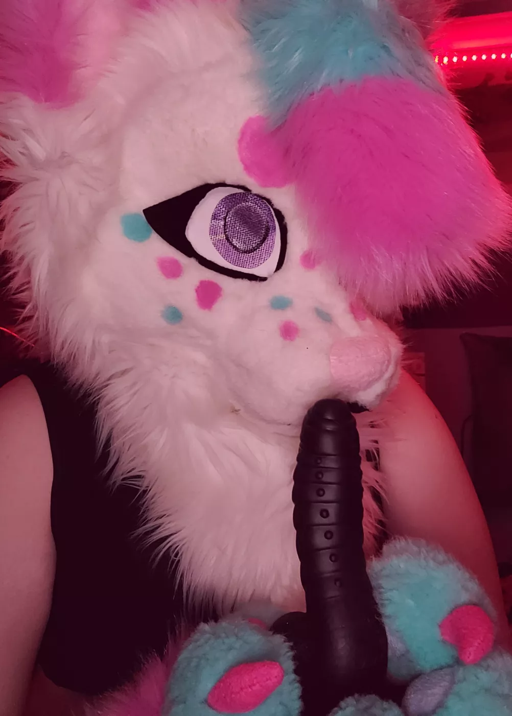 It looks so big when it's not inside of me >3< (he/him)