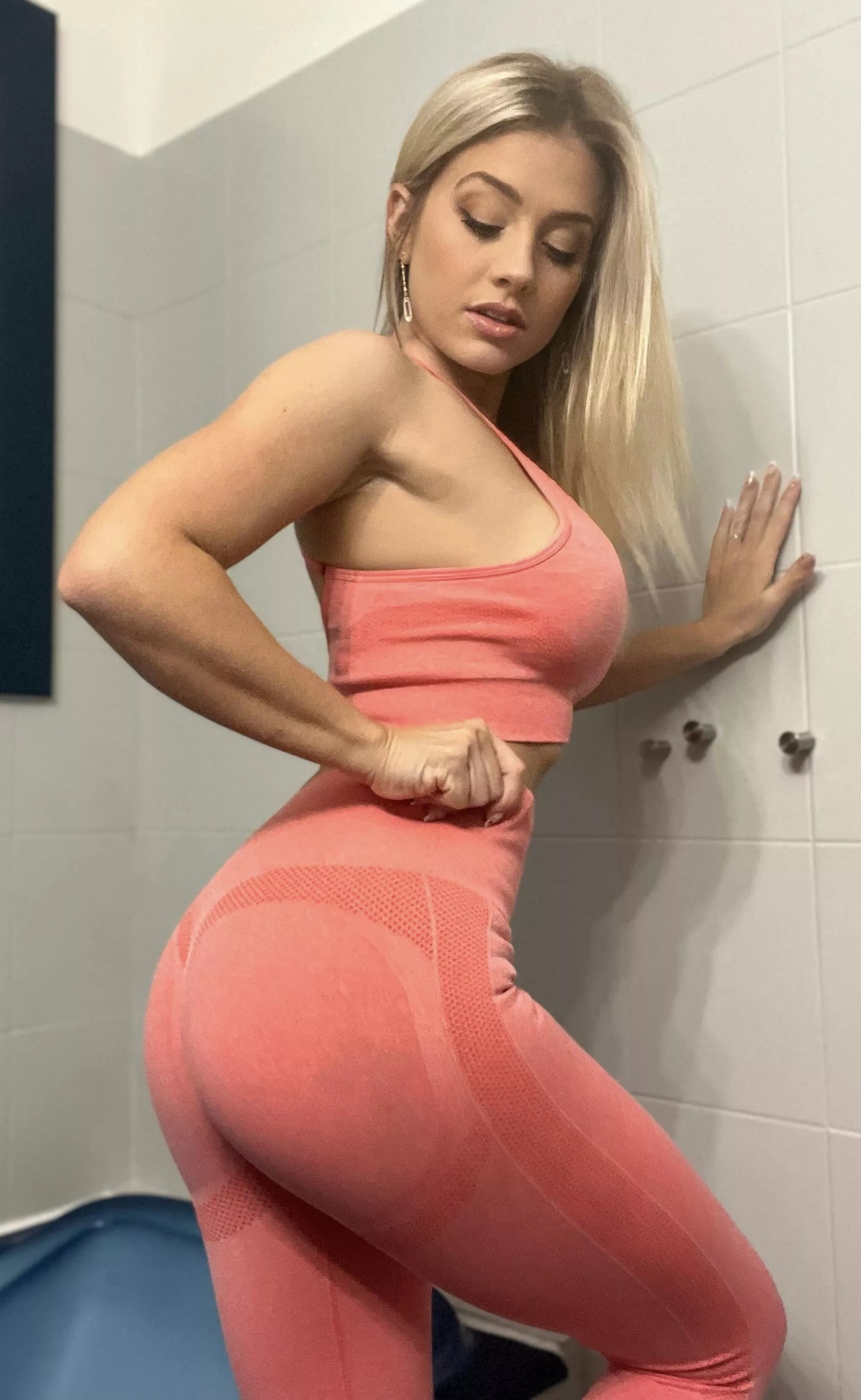 just before taking my shower... 😋