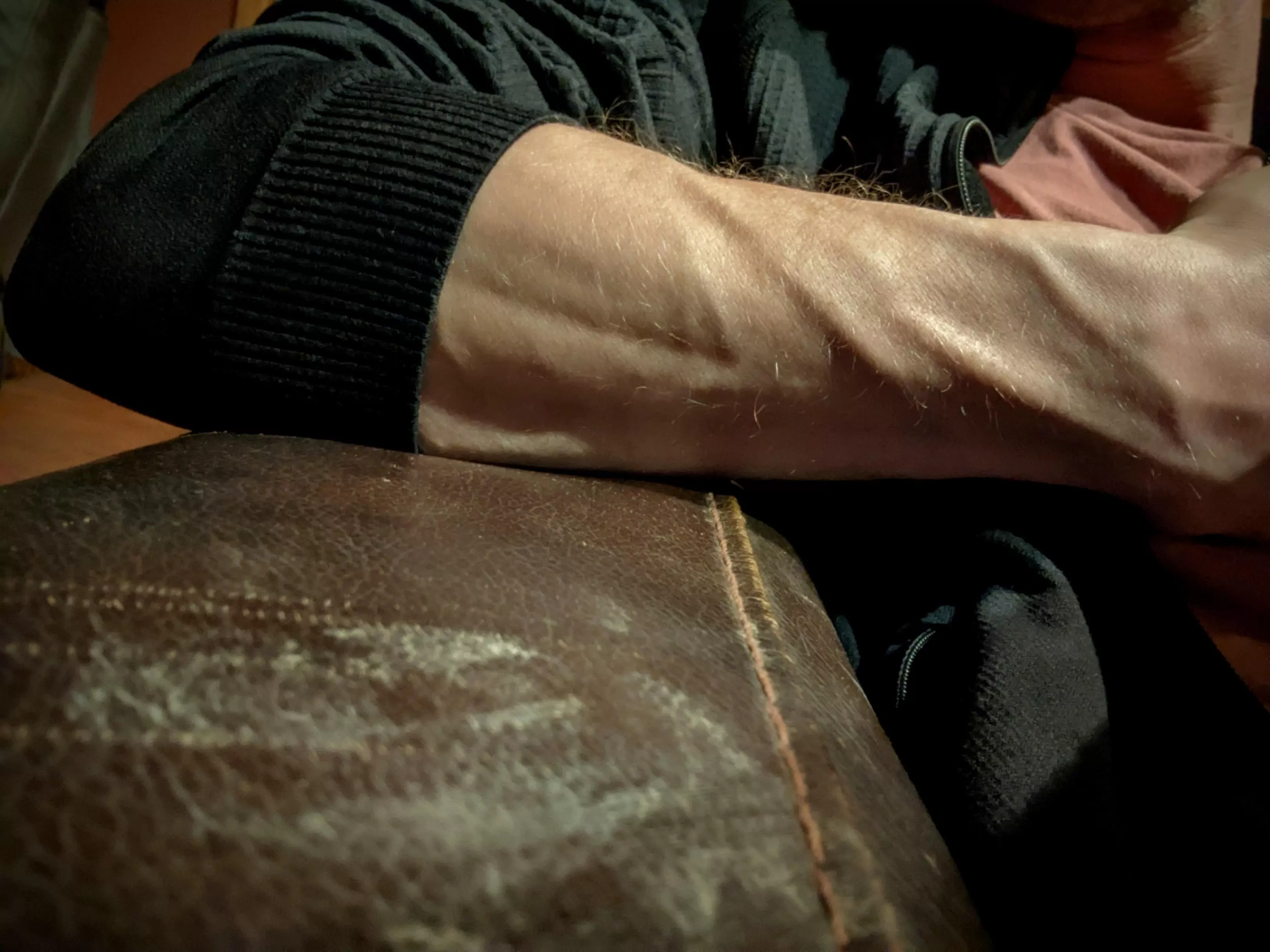 just relaxing at home