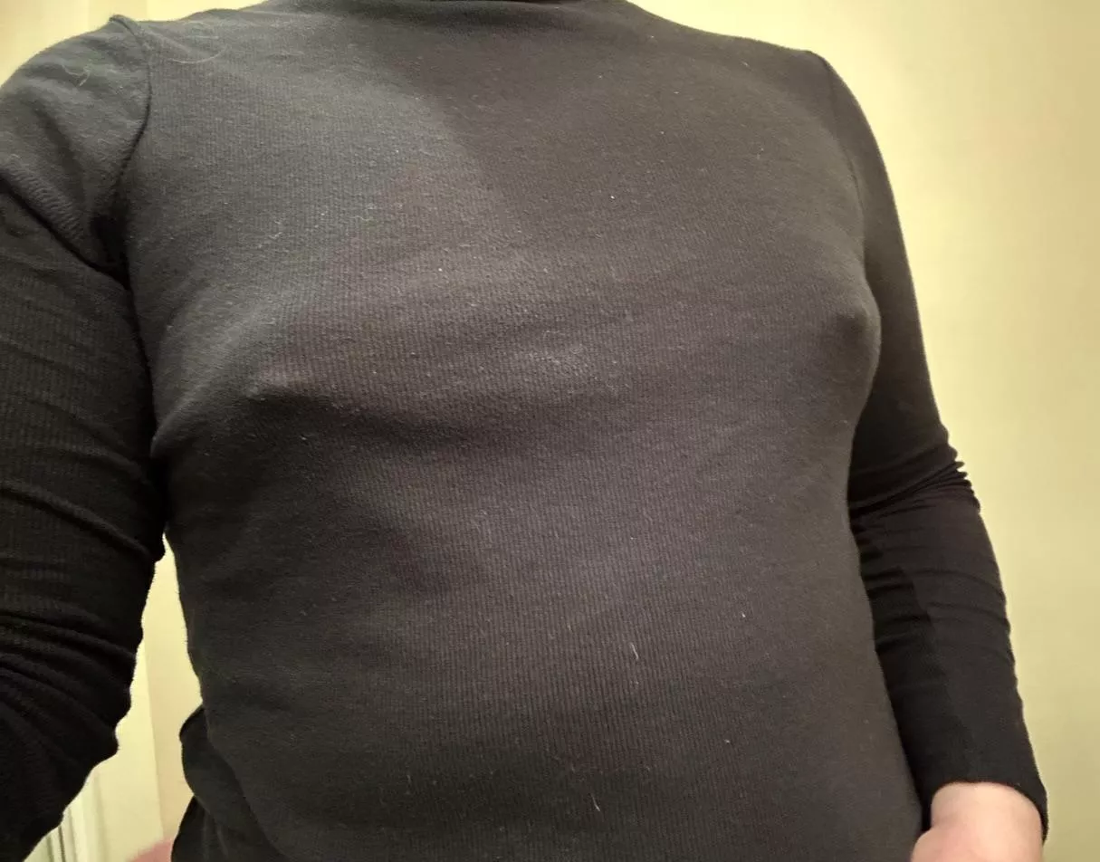 My favorite shirt to go braless in