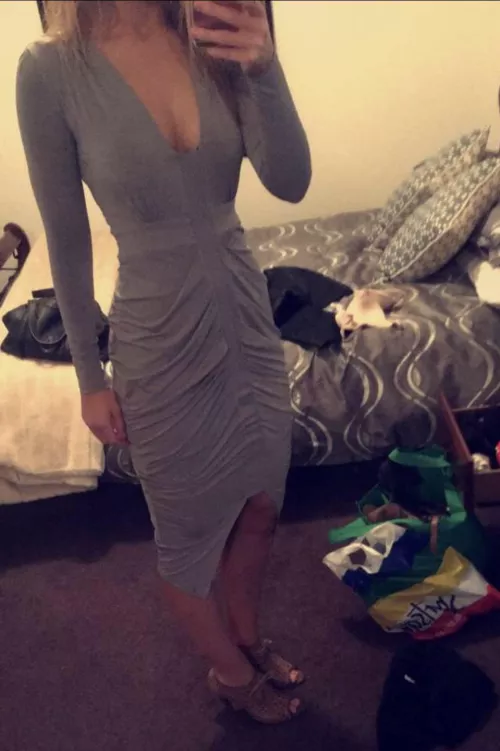 My slut getting ready to go play