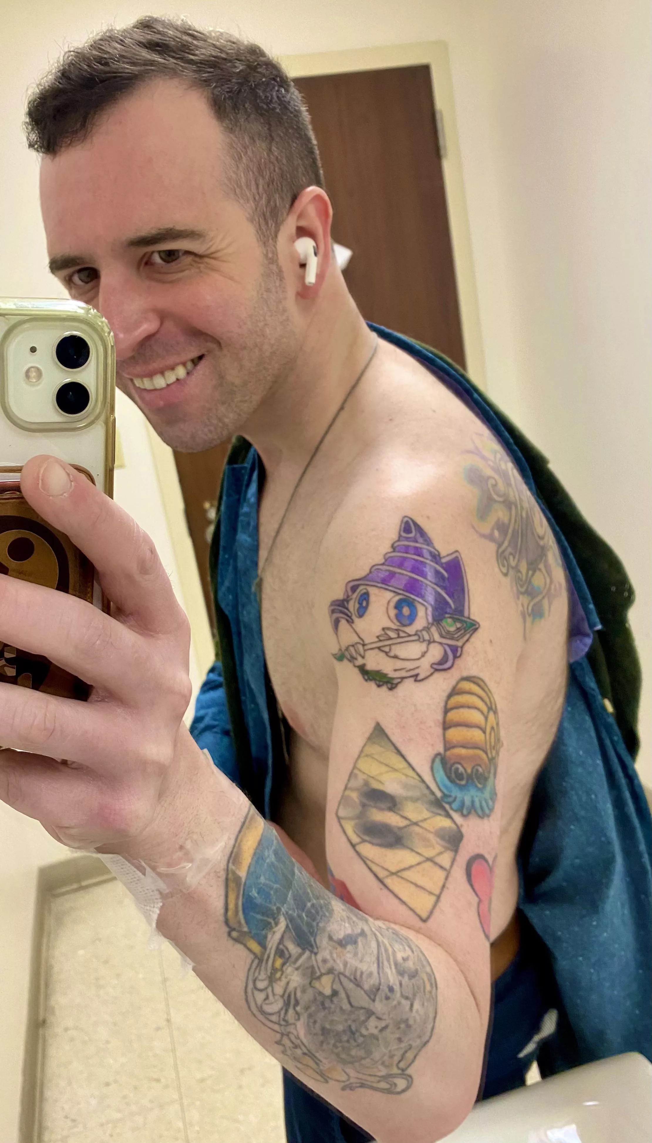 Need to get this piece finished up… trying to fill out my arm!